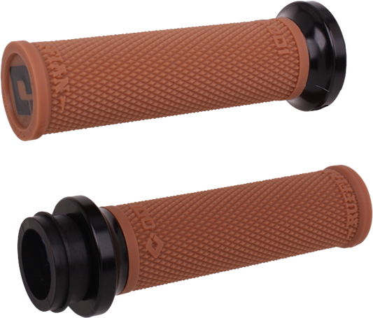 ODI Rufian Grips Tbw 1" Gum Rubber/Black - Performance V-Twin Motorcycle Handgrips