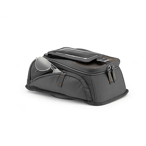 GIVI Tanklock Tank Bag 8L Black - Secure Motorcycle Storage with Weatherproof Features