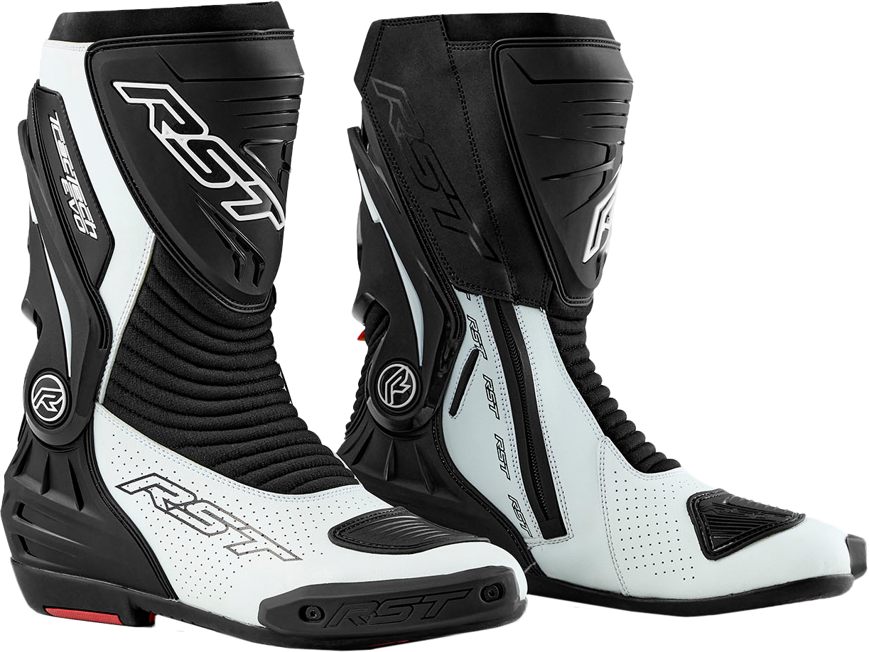 RST Womens Tractech Evo D3o Boot Black and White, Size 7