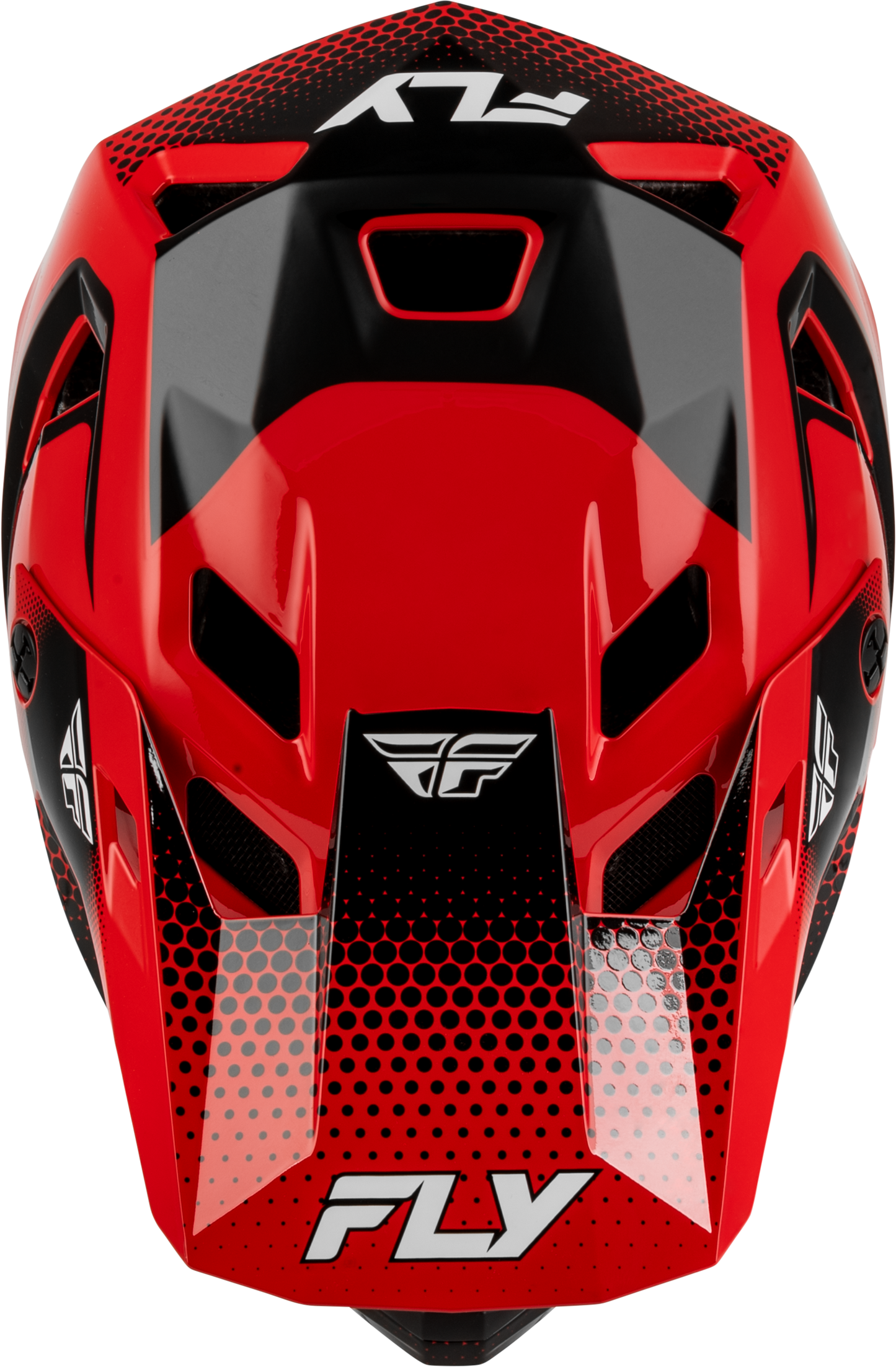 Fly Racing Rayce Sonar Bicycle Helmet Large - Red, Black & White