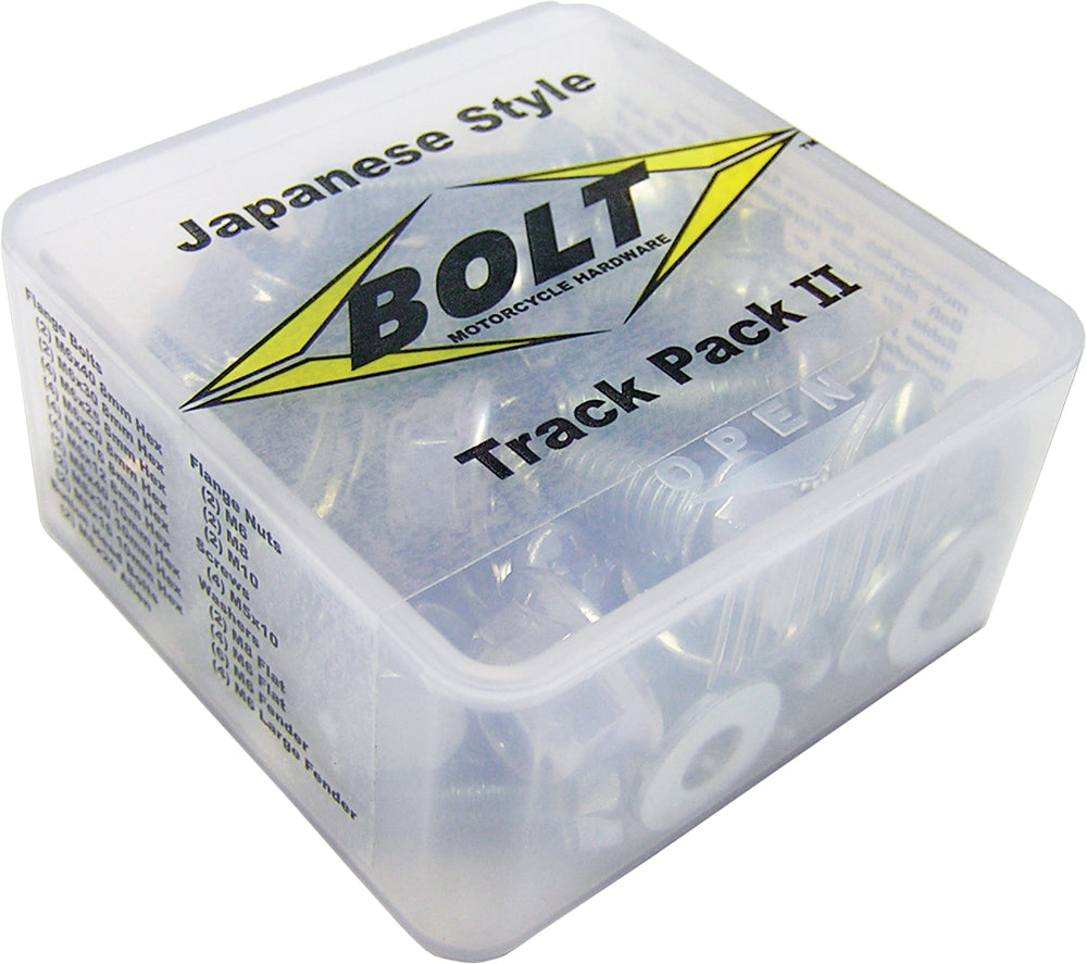 BOLT Japanese Style Track Pack II 6-Piece Fastener Kit - Part Number 2003-6JTP
