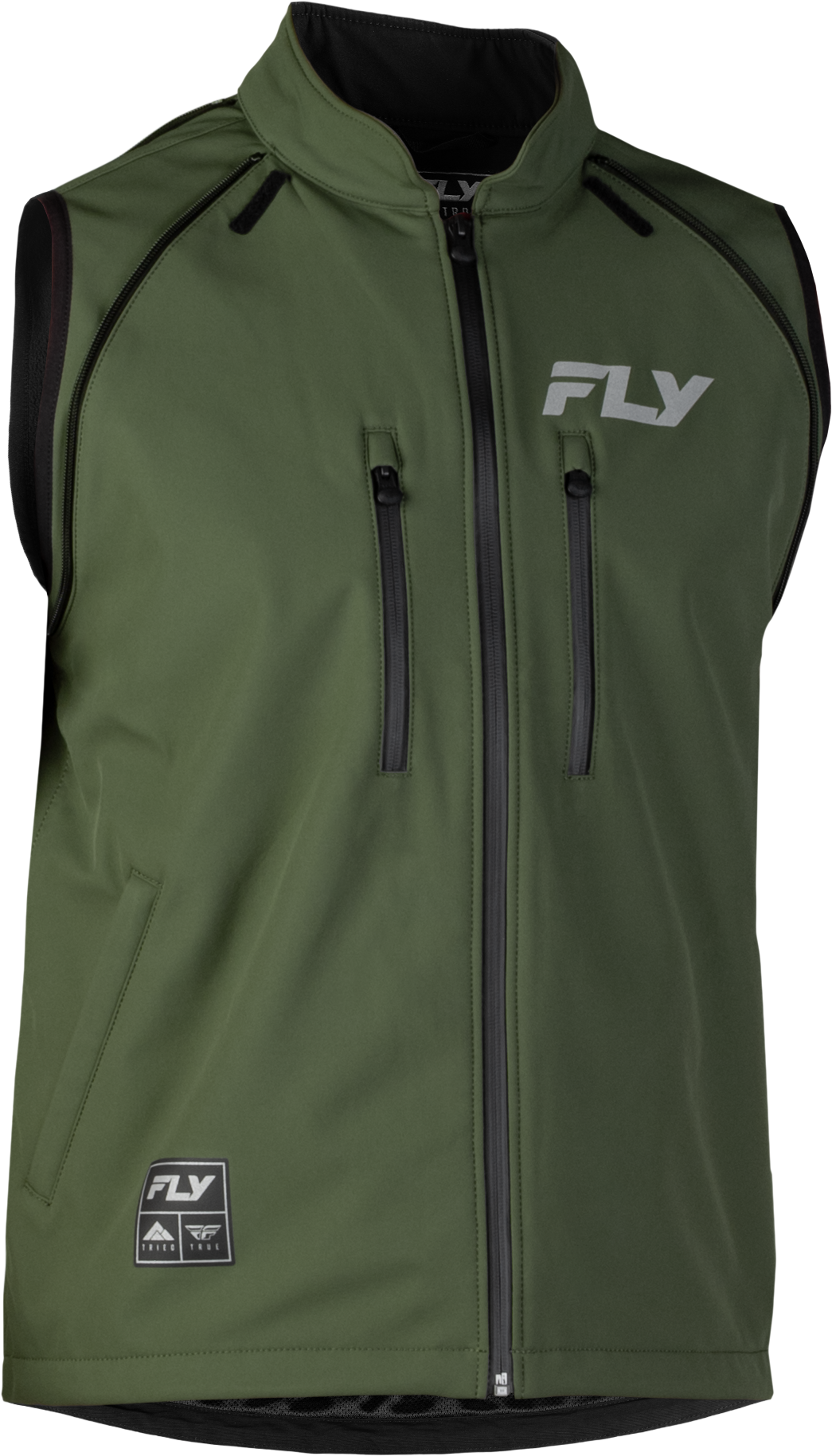 Fly Racing Patrol Jacket Forest Green/Black 2X – Versatile Waterproof Motorcycle Outerwear