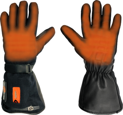 California Heat 7V ActivFlexx Gloves Black 2X – Waterproof Heated Gloves with Touchscreen Compatibility and Rechargeable Battery