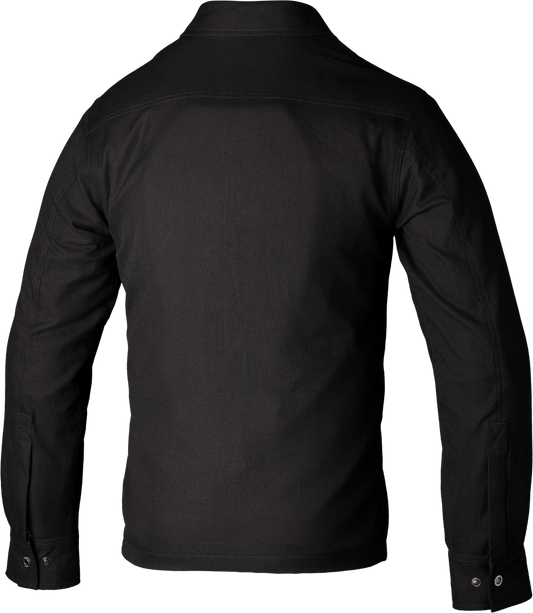 RST Lumberjack CE Shirt Plain Black/Check XL with Kevlar Reinforcement