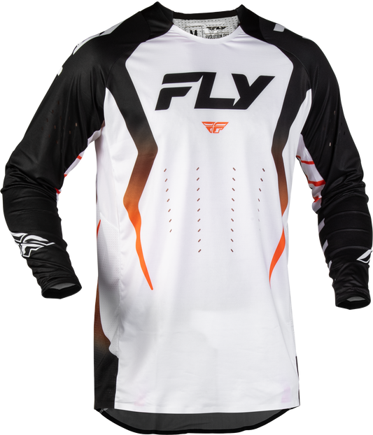 Evolution  Dst Bolt Jersey White/Black/Orange 2x