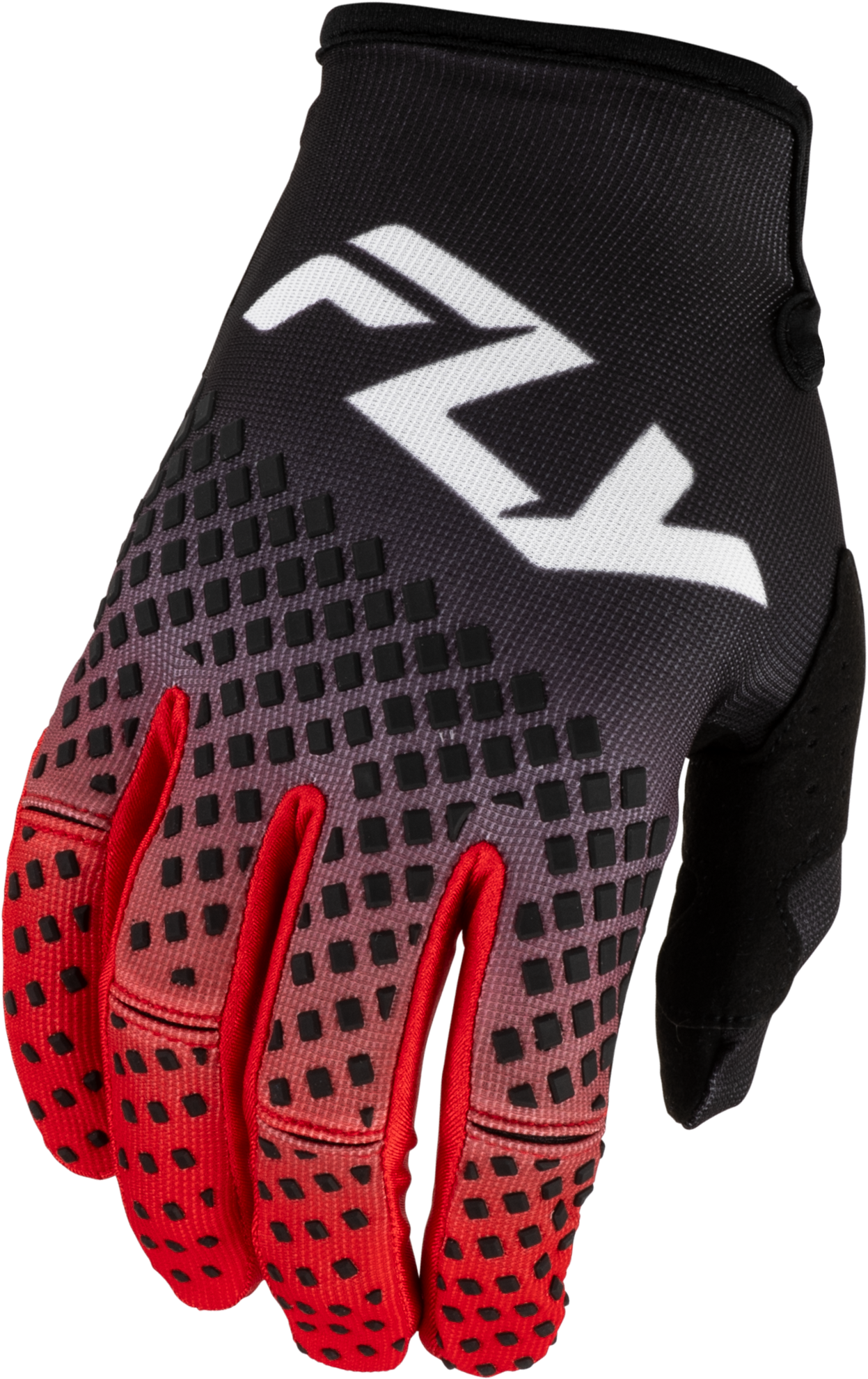 Kinetic Fade Gloves Black/Red/White Sm