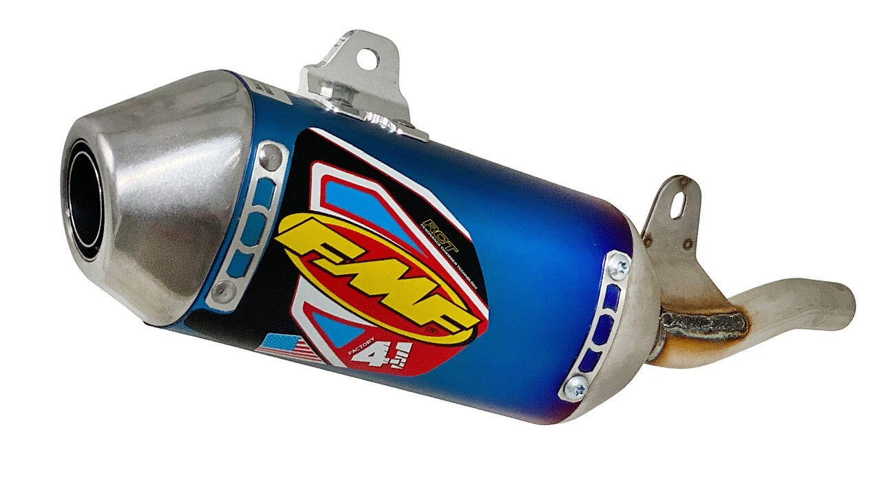 FMF Fact 4.1 Mini Slip-On Stainless Steel and Titanium Muffler for Honda CRF110F