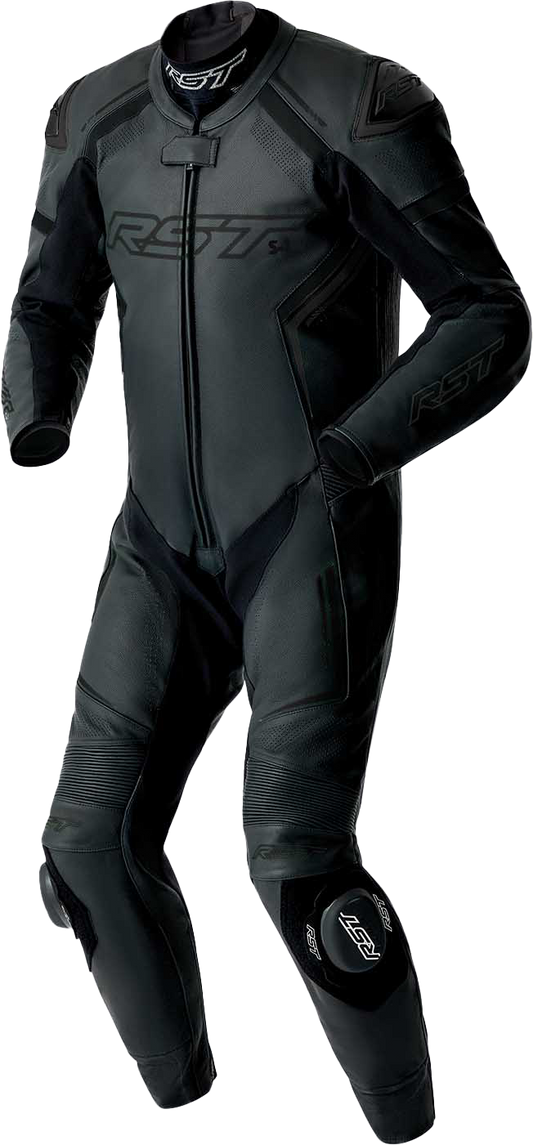 RST S1 D3o Suit Black Leather Large - Durable Motorcycle Gear