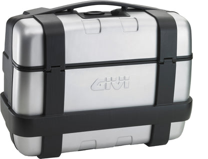 GIVI Trekker Side Case 33L – Durable Aluminum and Polypropylene Adventure Motorcycle Luggage