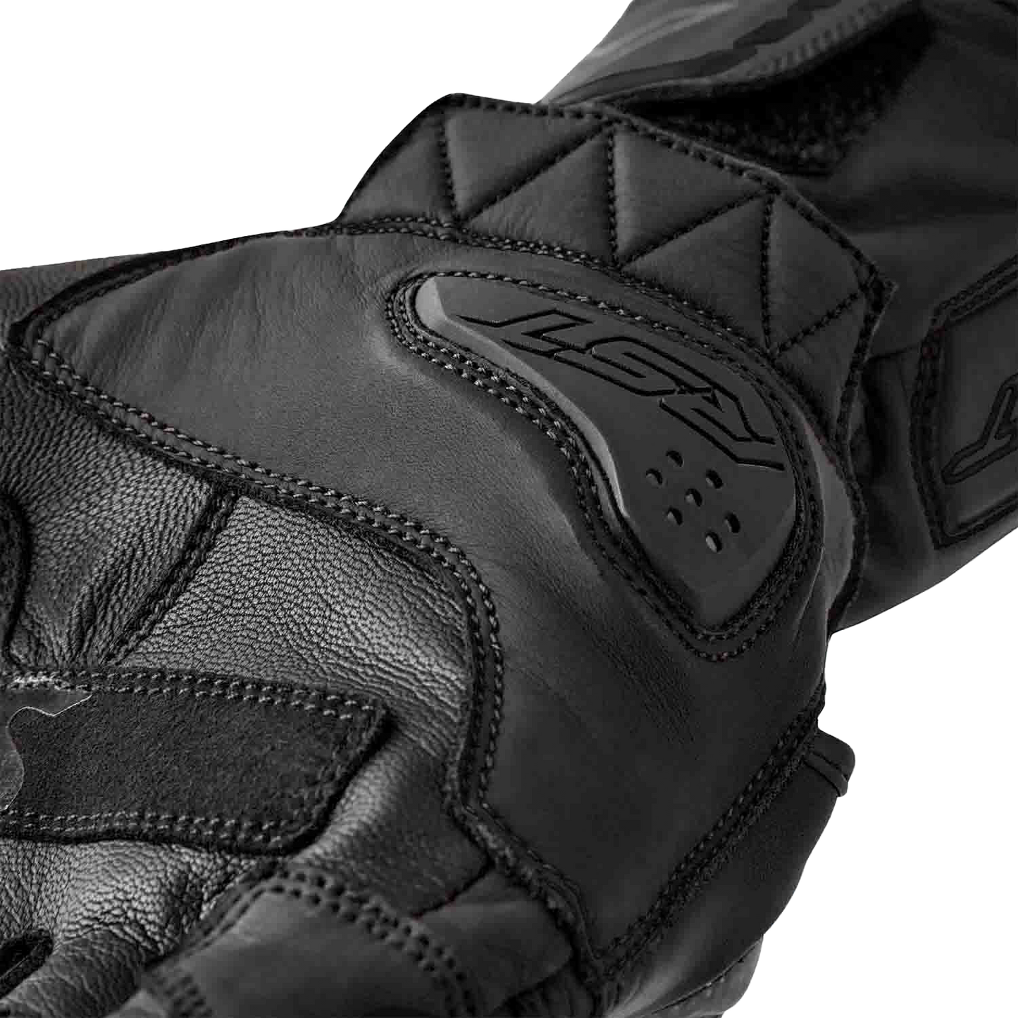 RST S1 Leather Gloves for Men and Women - Black, Size XL
