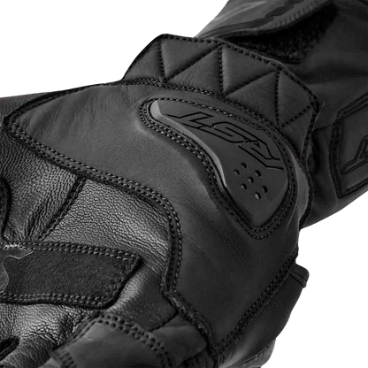 RST S1 Leather Gloves for Men and Women - Black, Size XL