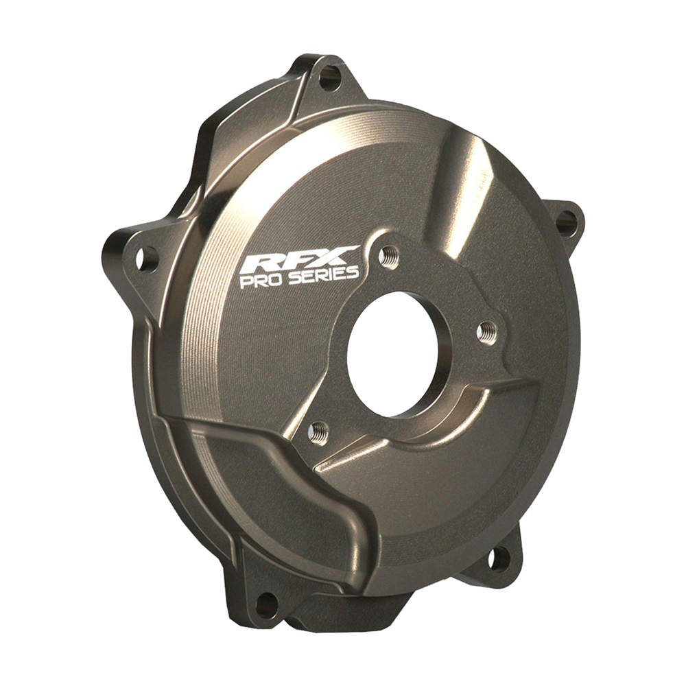 RFX FXCC 51000 99H2 Clutch Cover for KTM, Husqvarna, GasGas - Hard Anodized Aluminum