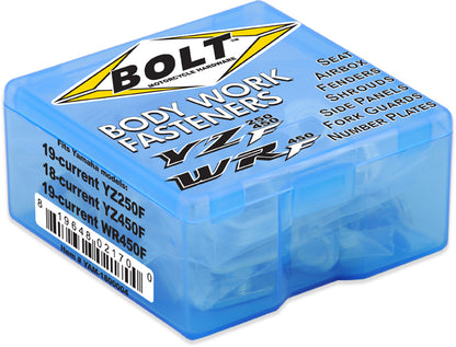 BOLT Full Plastic Fastener Kit for Yamaha YZ250F, YZ450F, WR Series Models – OEM Quality Replacement Hardware