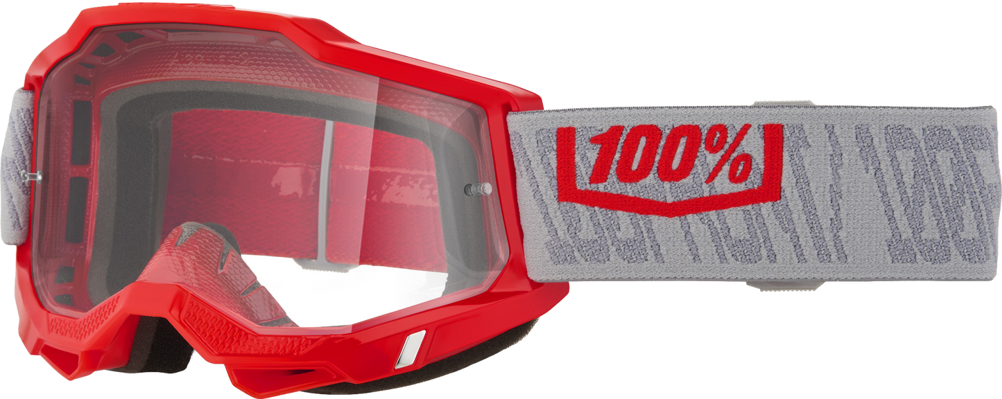 100 Percent Accuri 2 Goggle Gatorback Clear Lens - Part 50013-10063