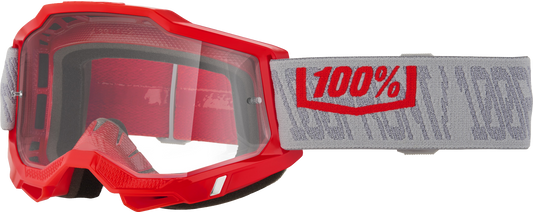 100 Percent Accuri 2 Goggle Gatorback Clear Lens - Part 50013-10063