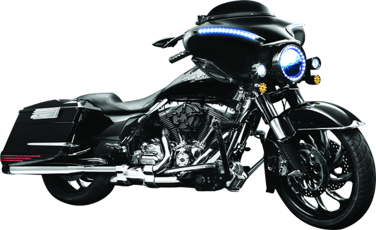 Kuryakyn Front Fender Side Trim Chrome for Harley Davidson Touring Models