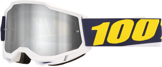 100% Accuri 2 Snow Goggles TOC w/Silver Mirror Lens 50014-00055