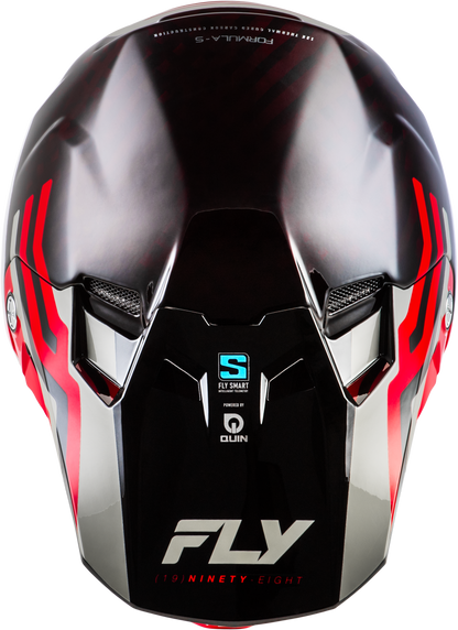 Formula S Carbon Byte Helmet Red Carbon/Red/Grey 2x