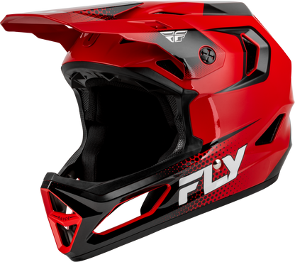 Fly Racing Rayce Sonar Bicycle Helmet Large - Red, Black & White
