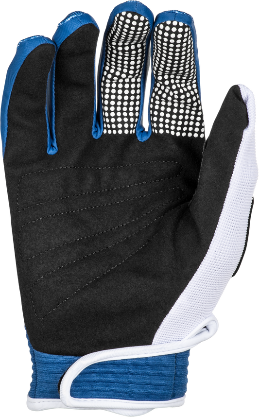 YOUTH F-16 GLOVES DARK BLUE/WHITE YS