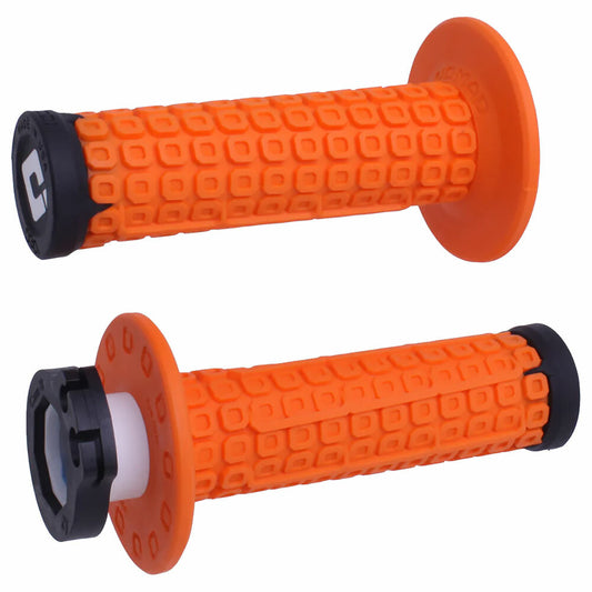 ODI Nomad Lock On Off Road Grip with D3O® Orange/Black/Black (Part #H36NDOB)