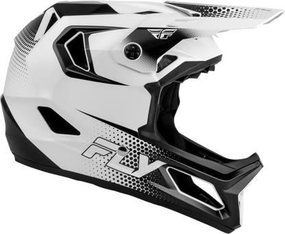 Fly Racing Rayce Sonar Bicycle Helmet - White/Black Large