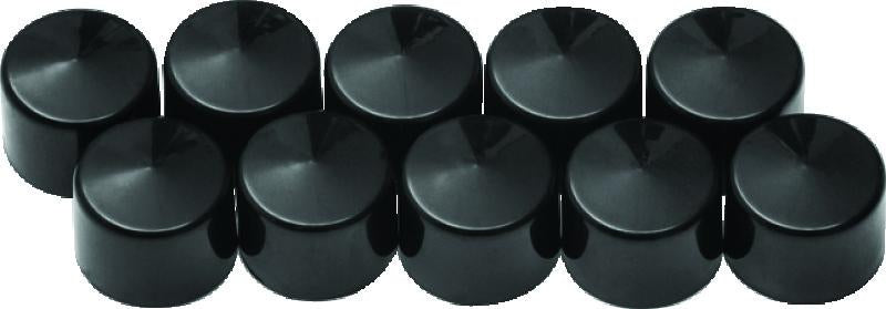 Kuryakyn Kool Kaps 5/16 Inch Allen Gloss Black - Bolt Cover Caps for Powersports