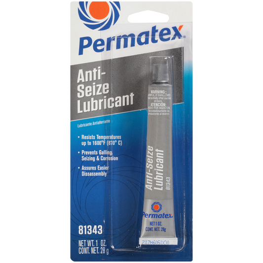 Permatex 81343 Anti Seize Lubricant - 1 oz for Spark Plugs, Bolts, and Fasteners