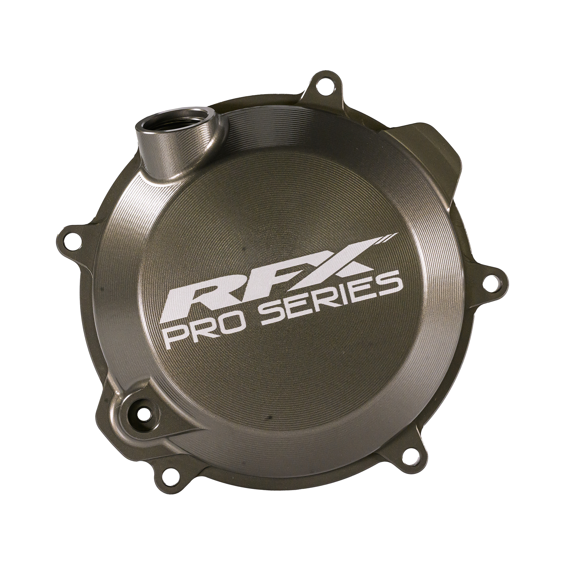RFX FXCC 51200 99H2 Ktm/Hus Clutch Cover with Hard Anodized Black Finish