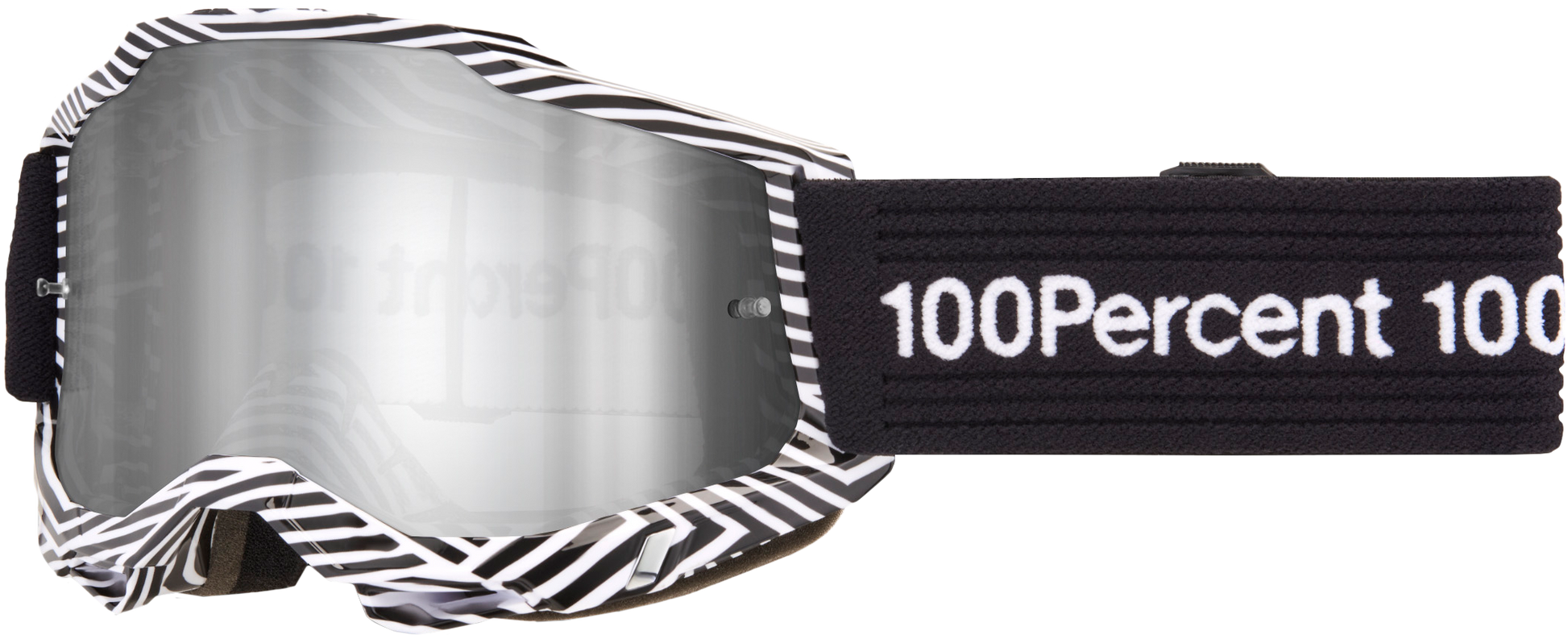 100-Percent Accuri 2 Goggle Samba Mirror Silver Lens - Performance Snow and MTB eyewear
