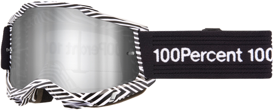 100-Percent Accuri 2 Goggle Samba Mirror Silver Lens - Performance Snow and MTB eyewear