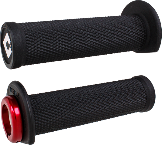 ODI Ruffian ATV and PWC Lock-On Grip J33RFB-R - 5 Inches Black/Red