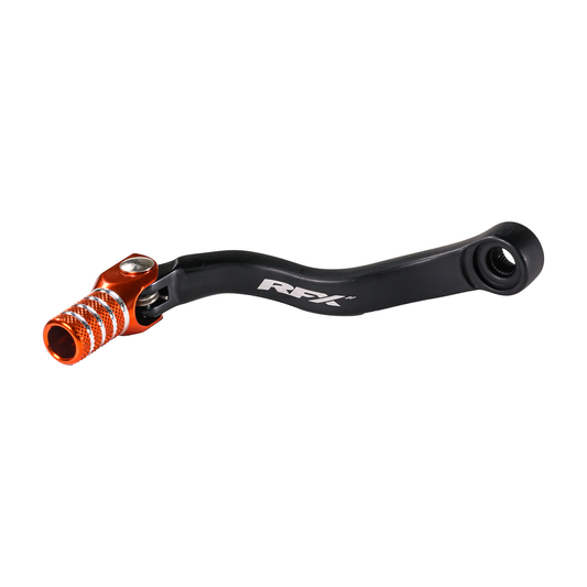 RFX FXGP 50600 55OR Race Shift Lever for KTM - Orange Forged Aluminum & Stainless Steel Hardware
