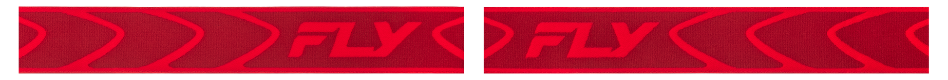 Fly Racing Zone Goggle Red/Crimson with Red Mirror/Smoke Lens