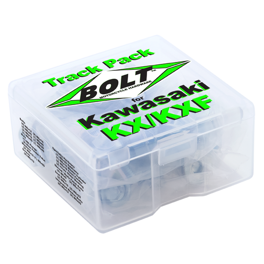BOLT 48KXTP Kawasaki KX & KXF Full-Size Motorcycle Hardware Kit