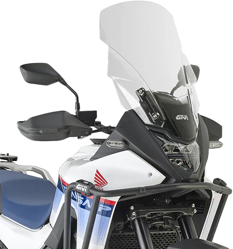 GIVI D1201ST Clear Windscreen for Motorcycles - Optimal Wind Protection & Clarity