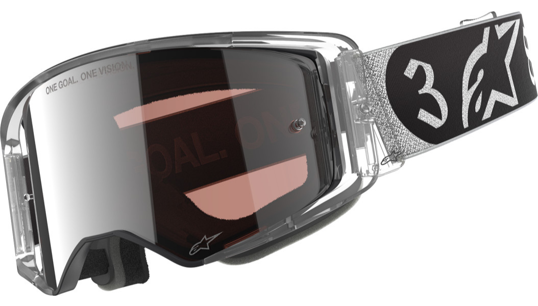 Alpinestars Supertech Limited Edition Deegan 38-XXV Goggles Silver Mirror Lens