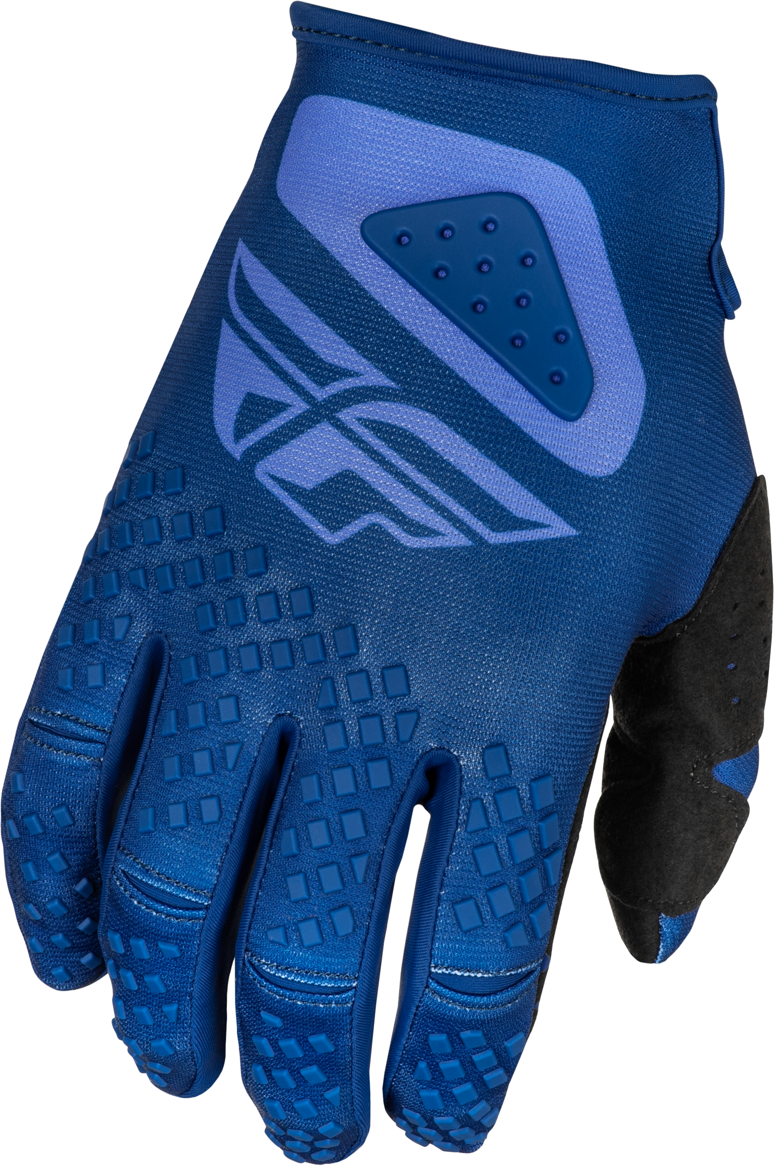 Fly Racing Kinetic Sym Gloves Ultramarine/Dark Blue Part 378-4133X