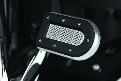 Kuryakyn Heavy Industry Brake Pedal Pad for FL Models with Chrome Finish Part #kur7039