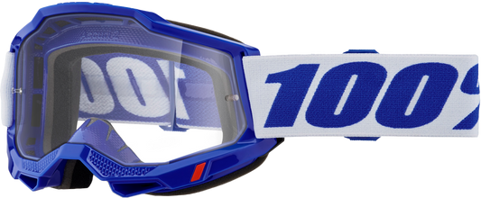 100 Percent Accuri 2 Goggle with Blue Clear Lens - Part #50013-00039