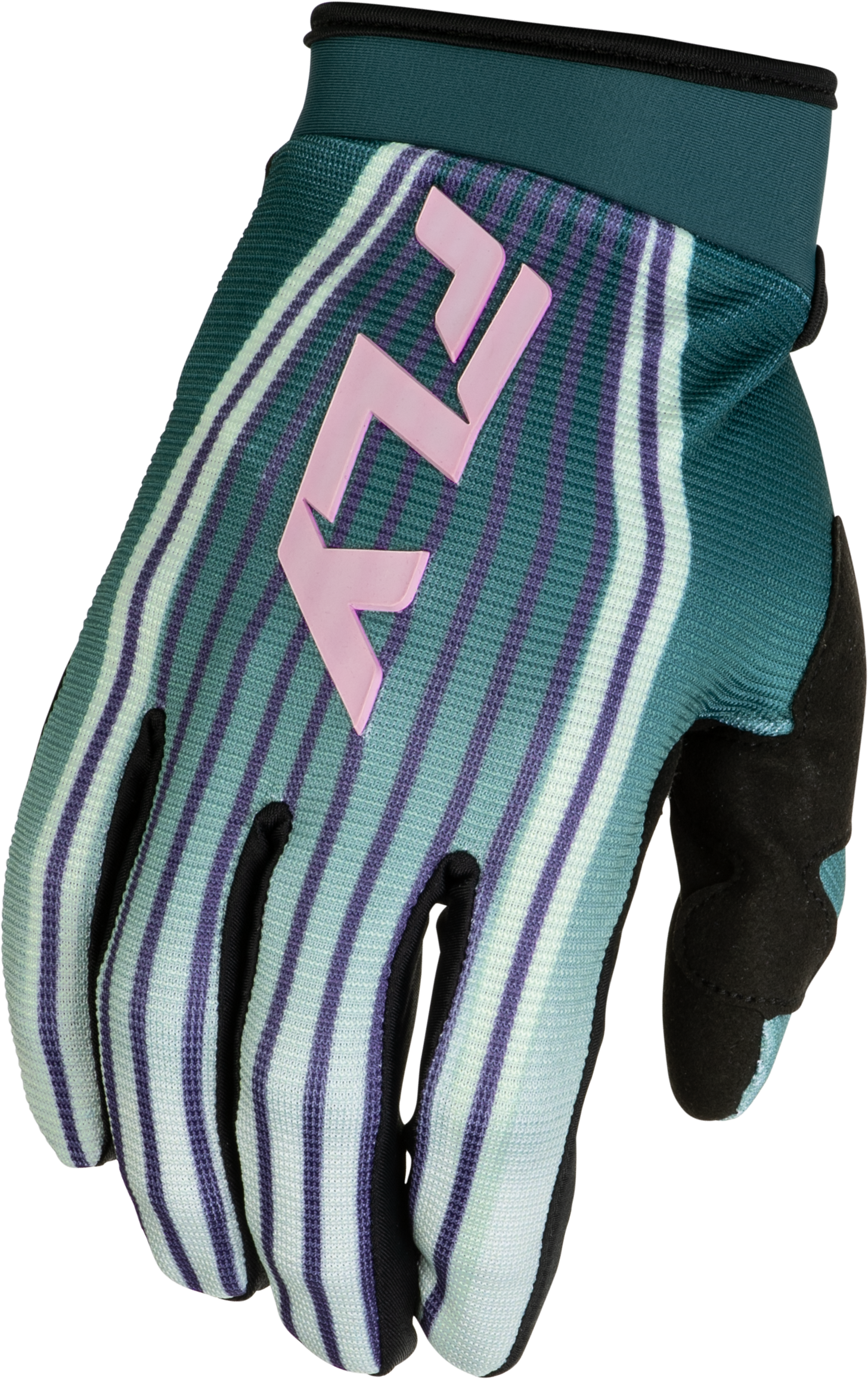 F 16 Lift Gloves Green/Purple/Pink Md
