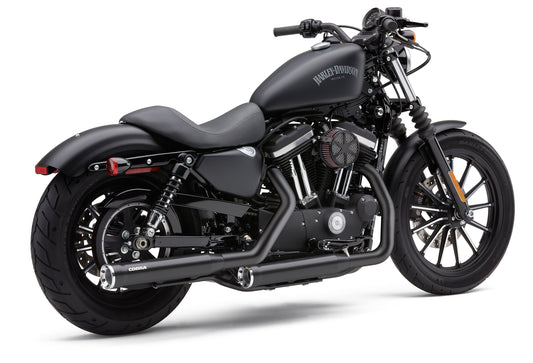 3" RPT SLIP-ONS BLACK SPORTSTER 14-22
