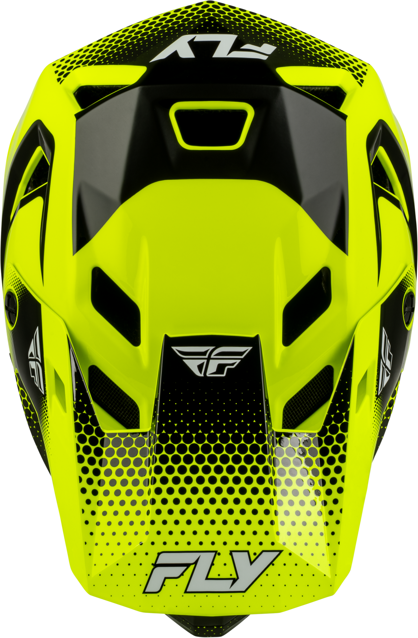 Fly Racing Rayce Sonar Bicycle Helmet Hi Vis/Black/White Large
