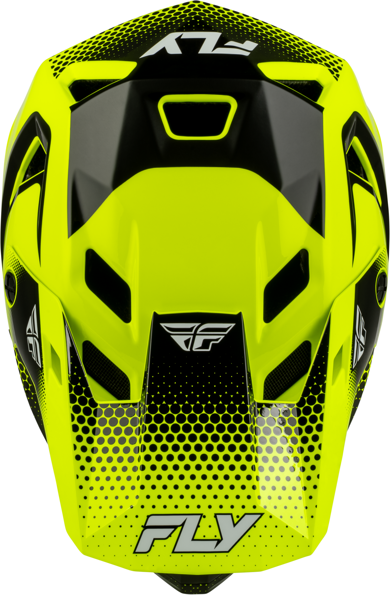 Fly Racing Rayce Sonar Bicycle Helmet Hi Vis/Black/White Large