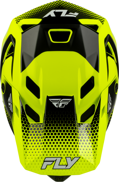 Fly Racing Rayce Sonar Bicycle Helmet Hi Vis/Black/White Large