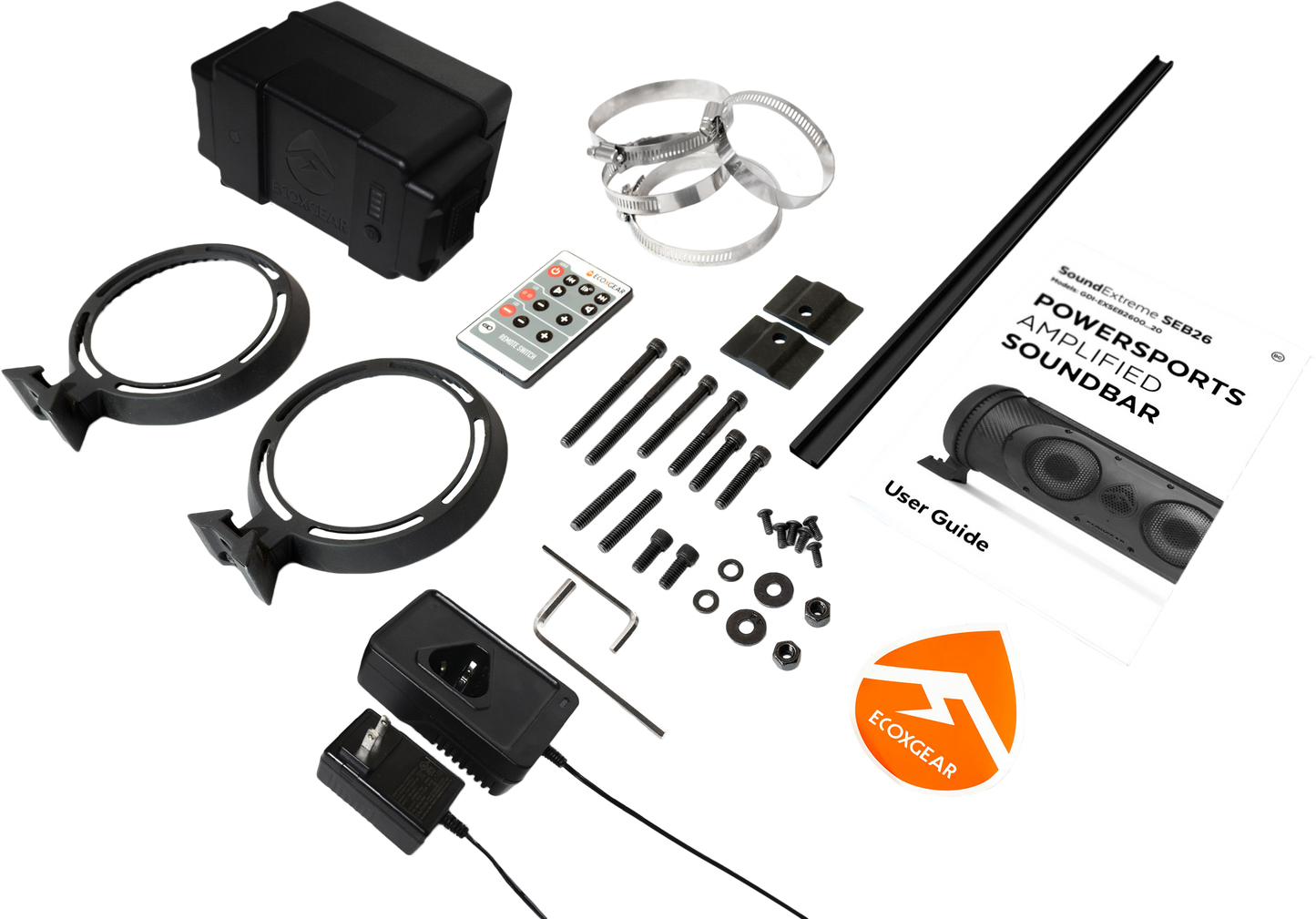 Ecoxgear Sound Extreme SEB26  Battery Powered Soundbar