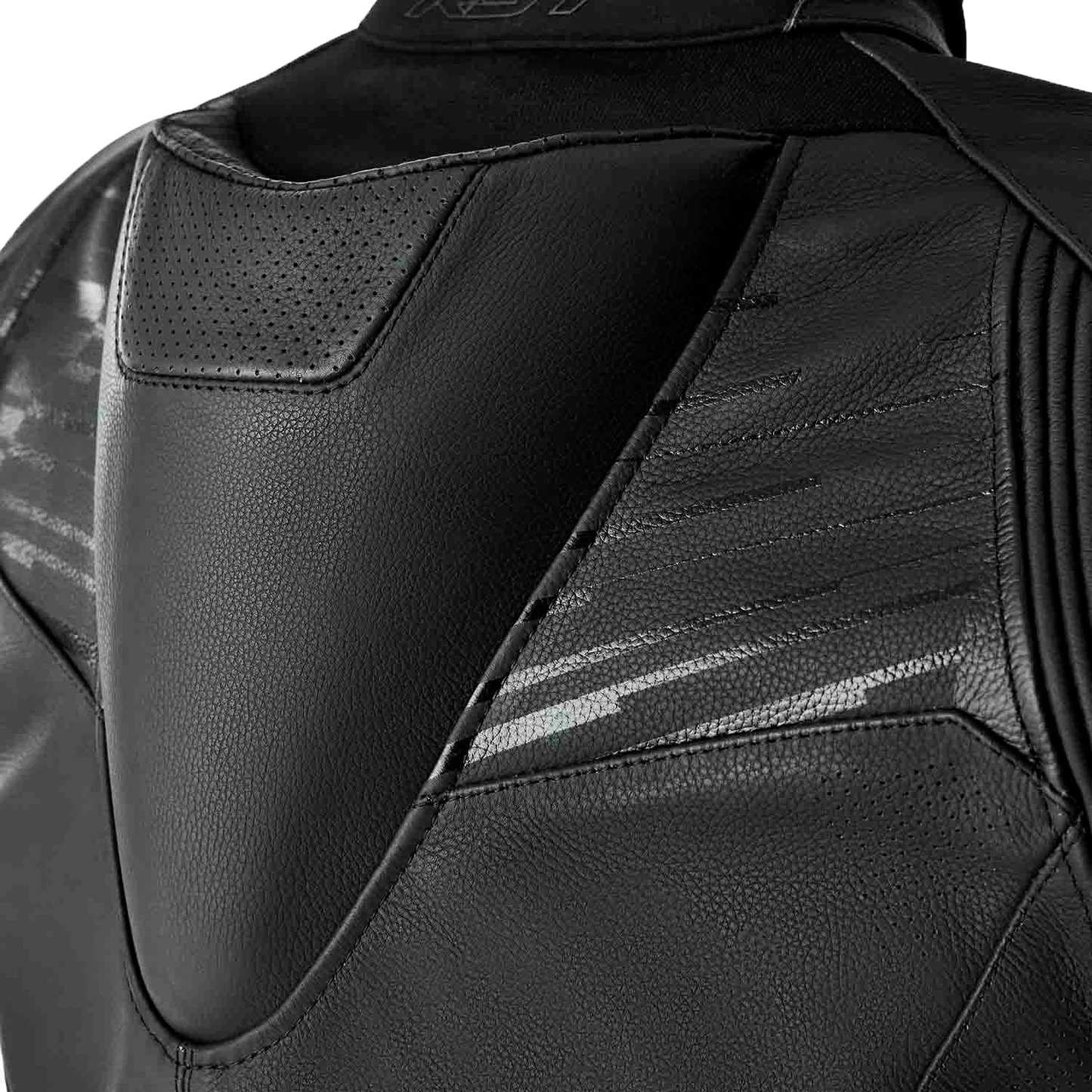 RST TracTech Evo D3O Leather Motorcycle Jacket Black - Part 103635BLK-56