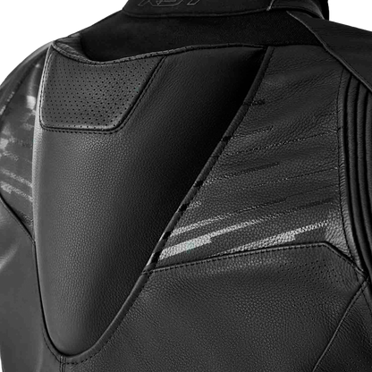 RST TracTech Evo D3O Leather Motorcycle Jacket Black - Part 103635BLK-56
