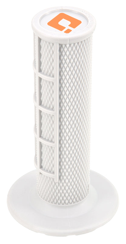 ODI Pro Edition Half Waffle Grips - White (Part #H01RFSW)