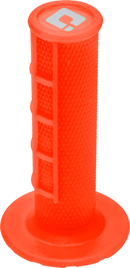 ODI Ruffian Half Waffle MX Grip - Flo Orange, Part H01RFFO